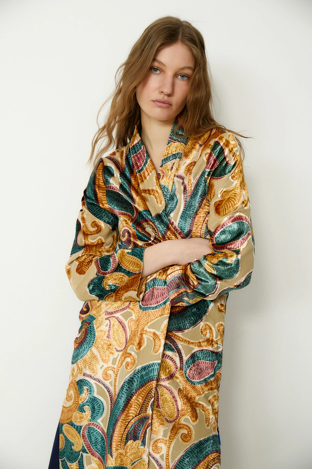 CIANITA | Gold Multi Kimono - Image 3