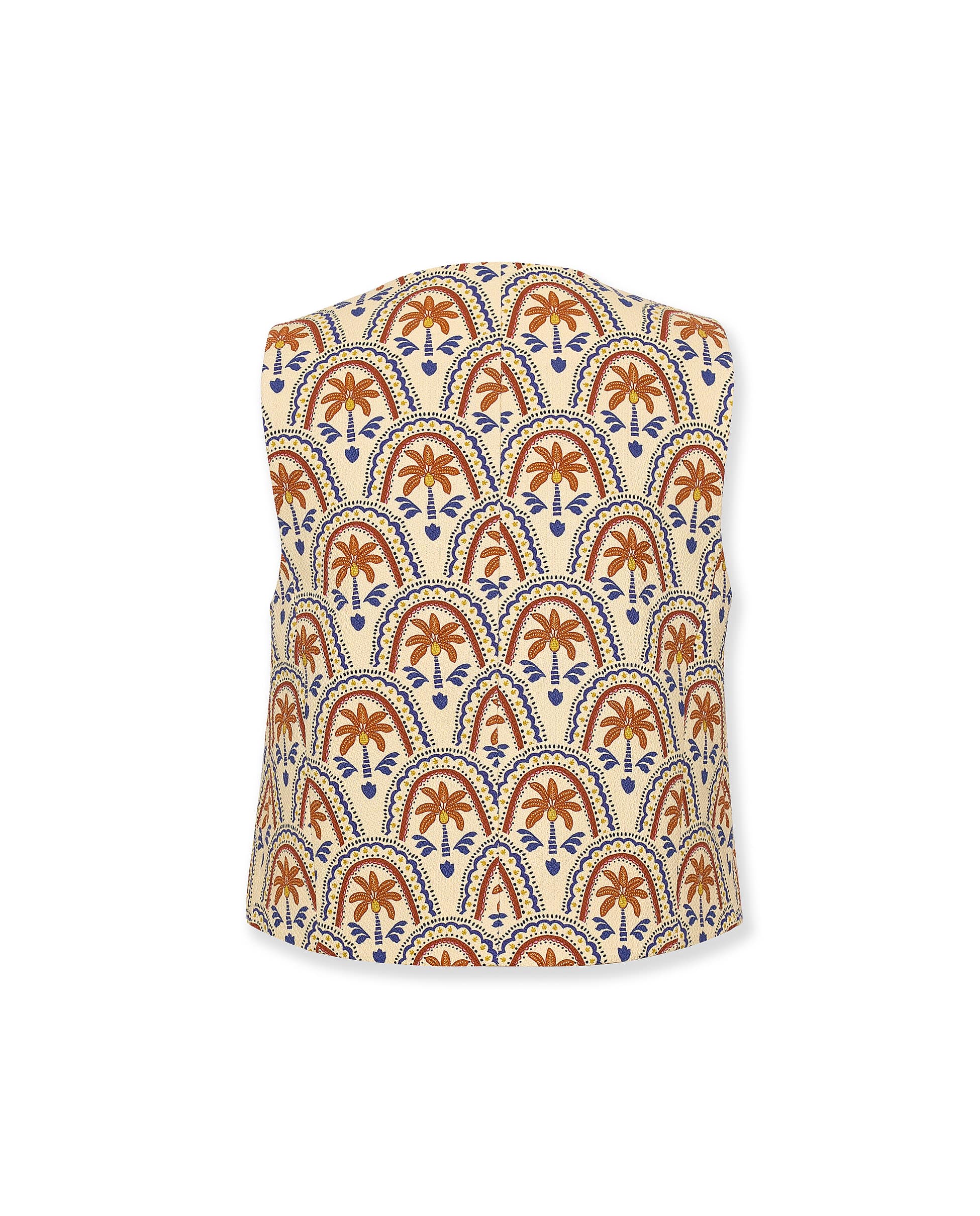 CONNIE | Printed Cotton Vest - Image 6