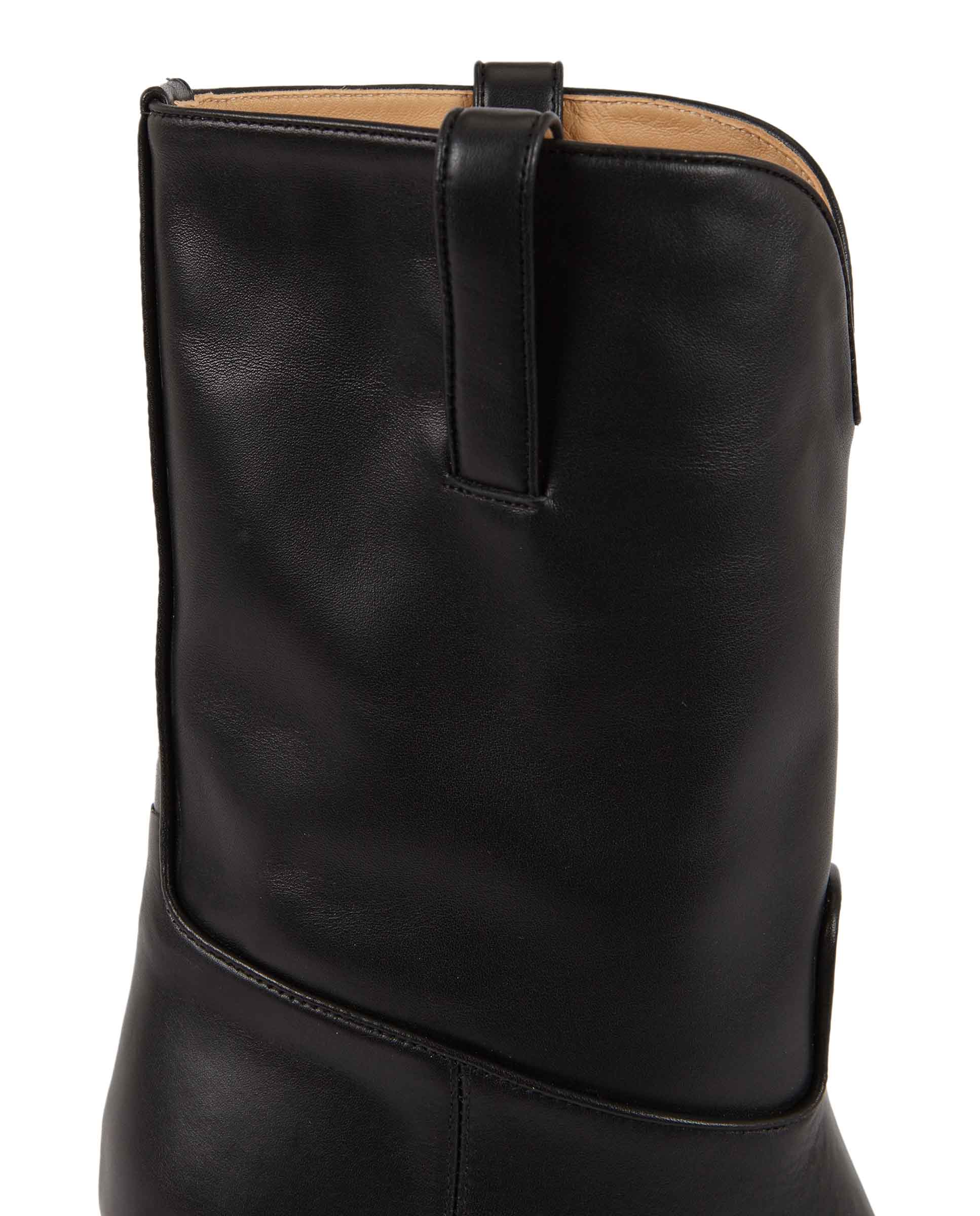 KATY | Black leather boot - Image 4