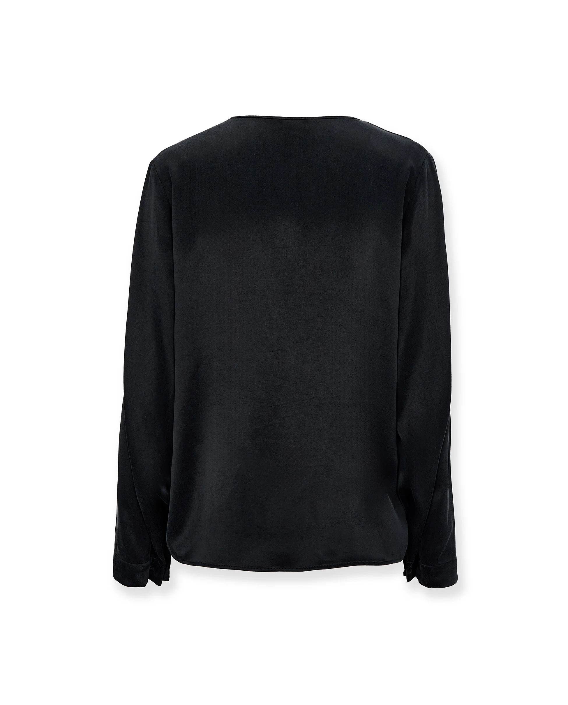 MAE | Black Draped Blouse - Image 6