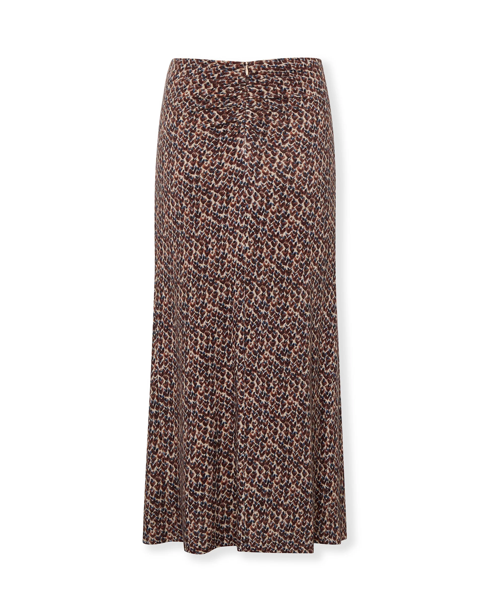 MARISSA | Rust Multi Print Skirt - Image 5