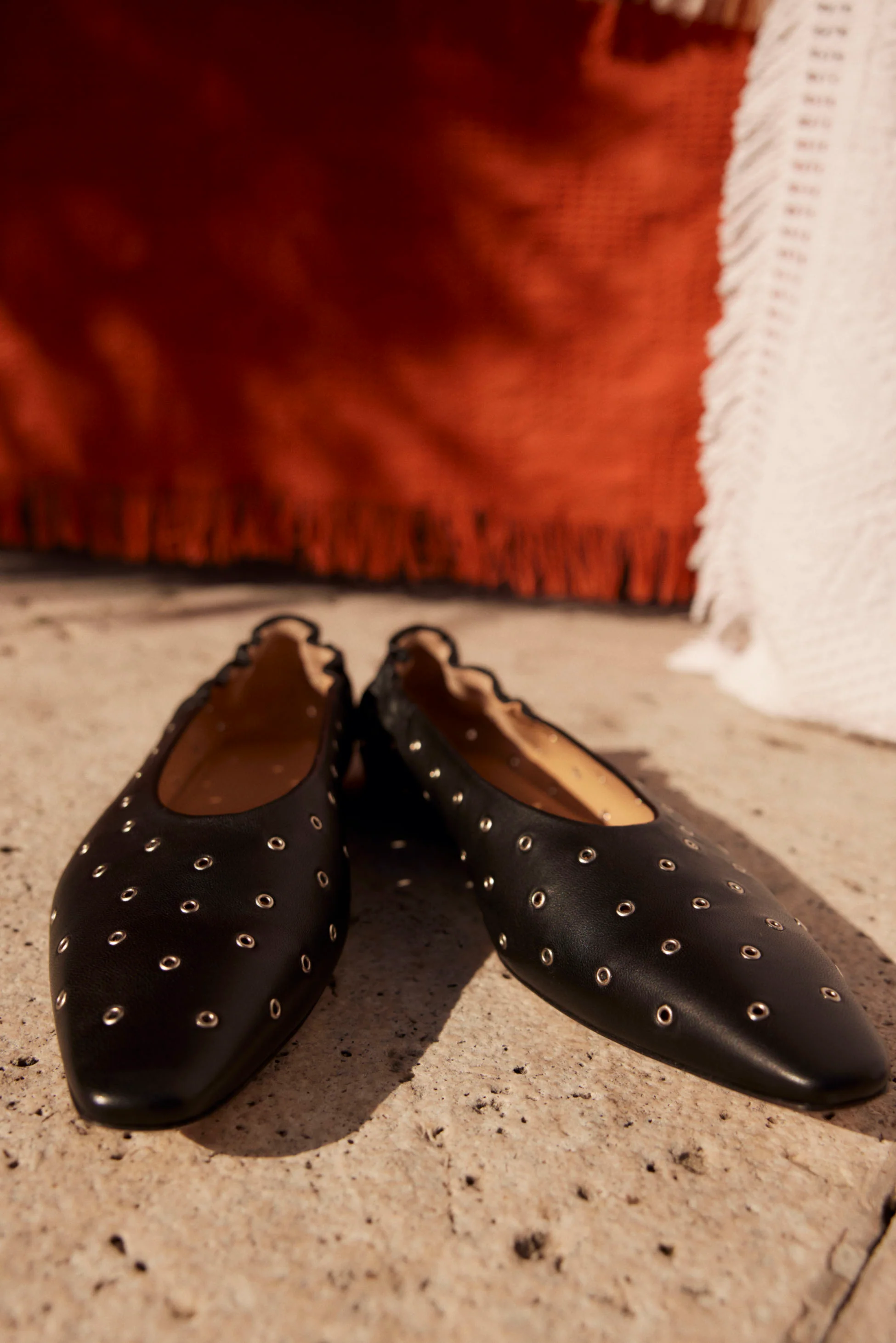 NICO | Leather ballerina black - Image 5