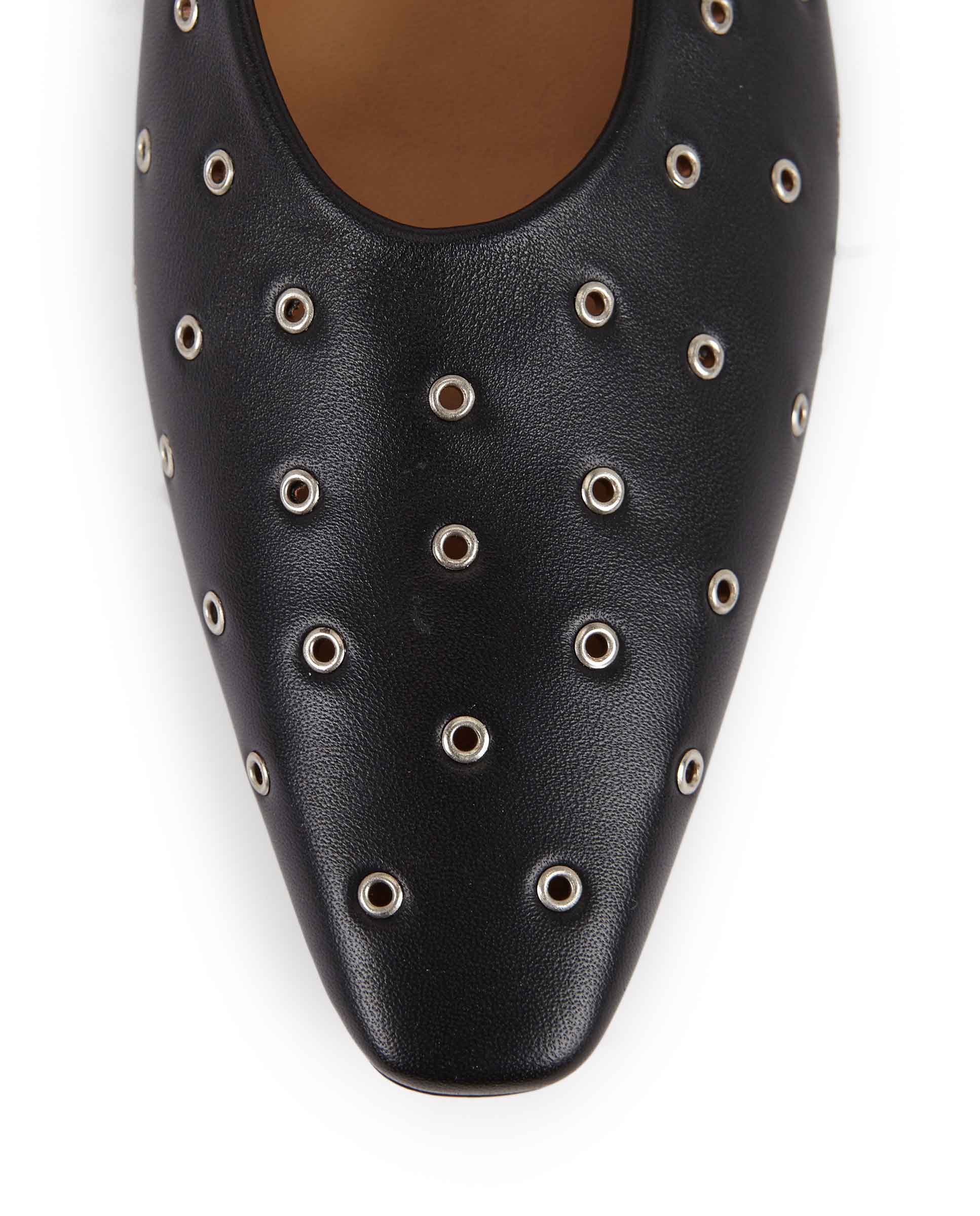 NICO | Leather ballerina black - Image 6