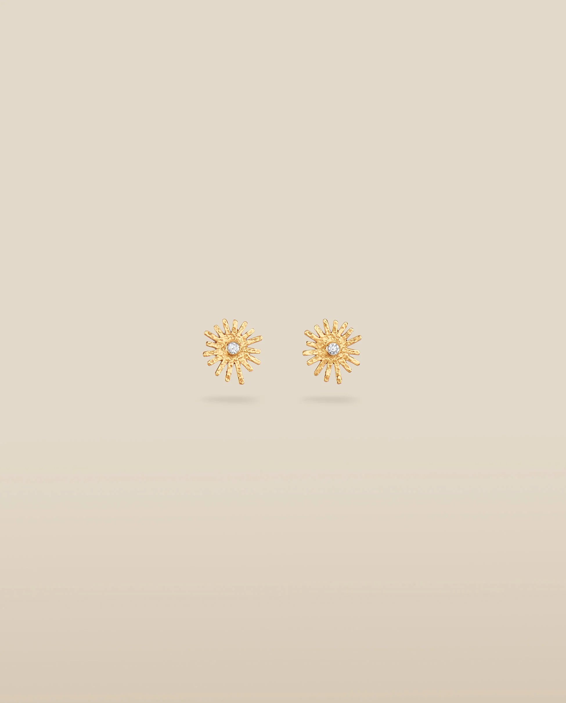 SUNNY HOOPS | Gold-Plated Stud and Hoop Drop Earrings - Image 5