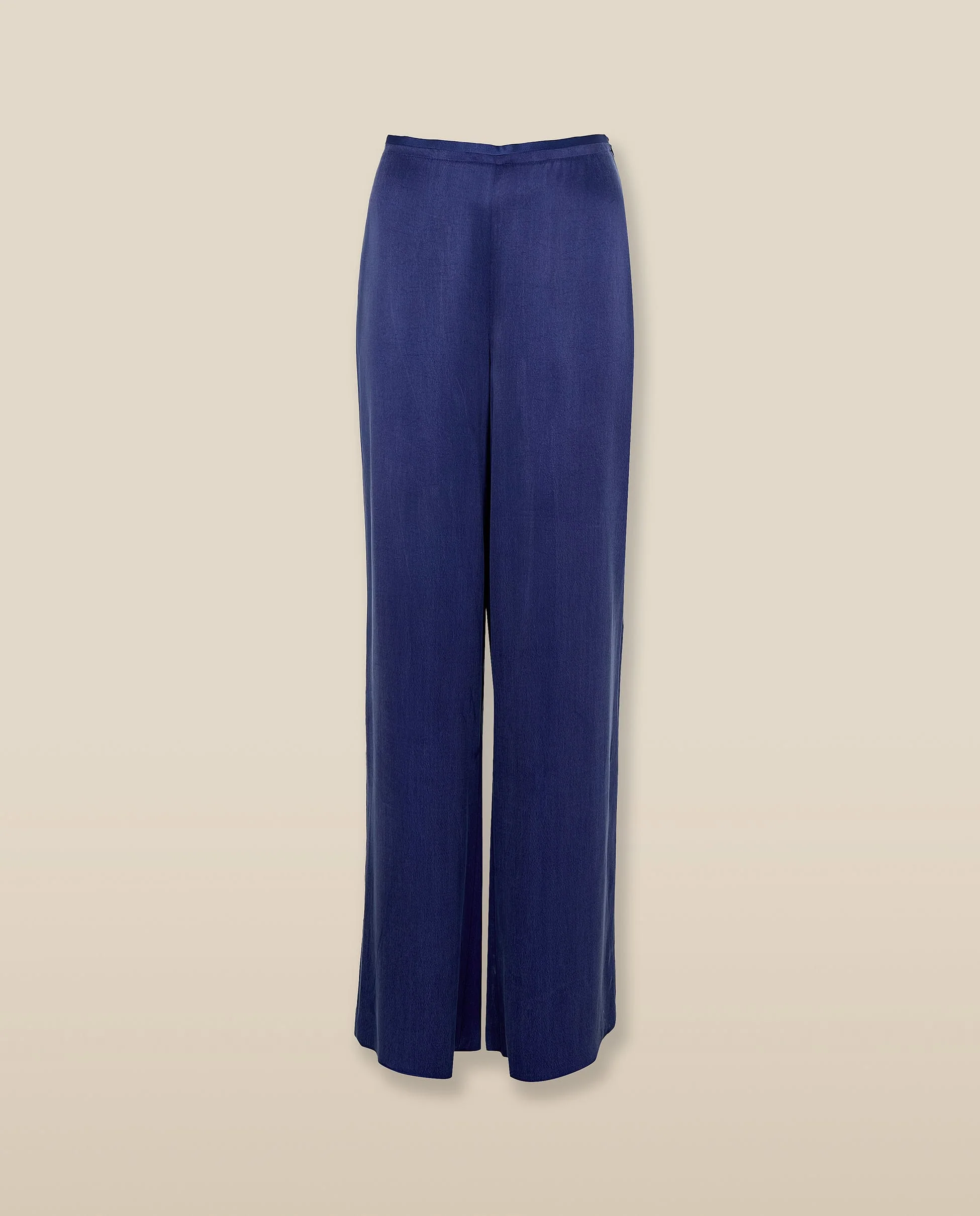 THYSSEN | Cobalt Blue Wide-Leg Trousers - Image 5