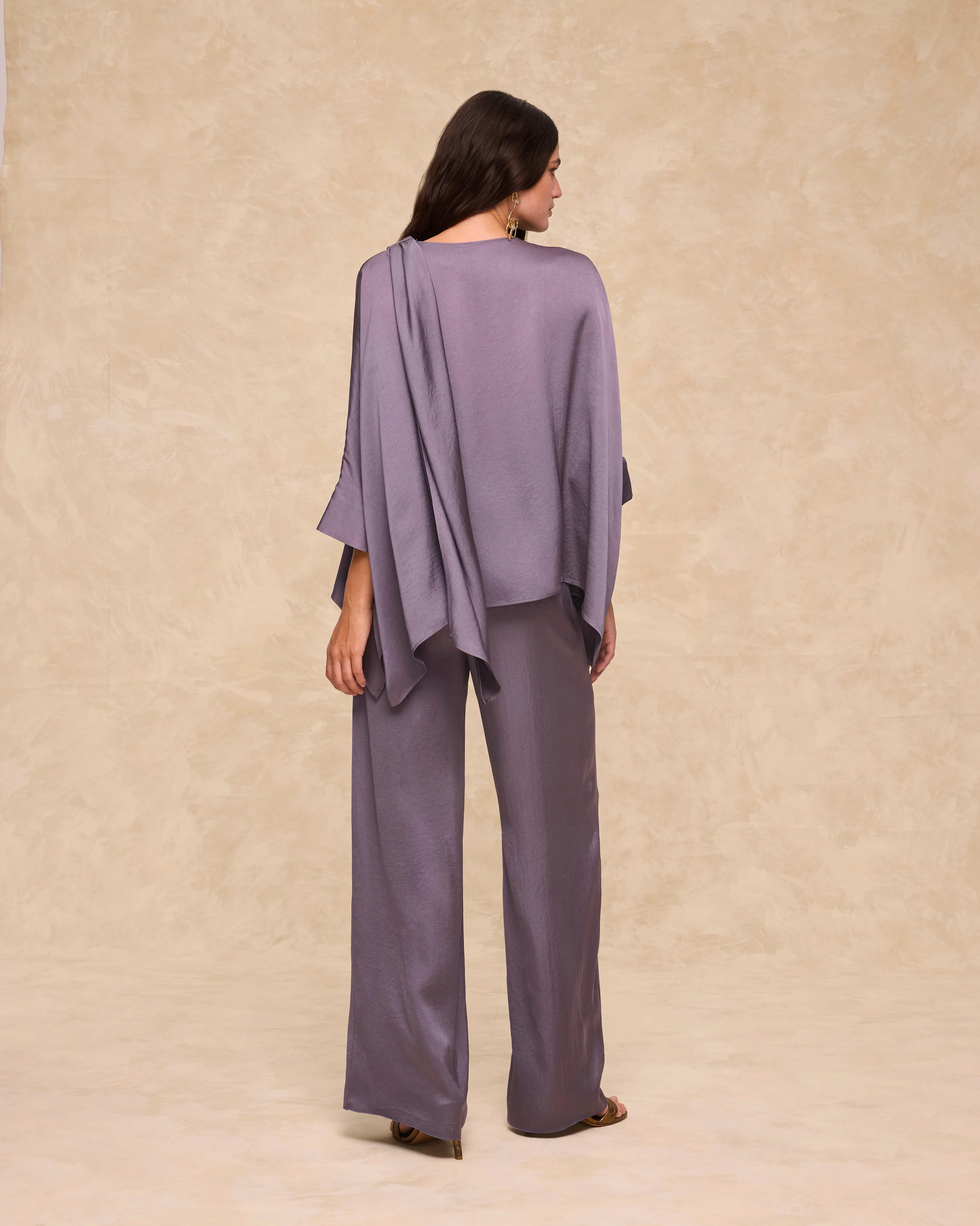 TIRSO | Soft Grape Wide-Leg Trousers - Image 3
